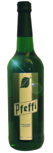 PFEFFI®- Pfefferminzlikör - 20% Vol. - 0,70 L PFEFFI®- Pfefferminzlikör - 20% Vol. - 0,70 L